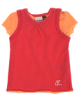 Ikks T-shirt / Top Rouge Manch