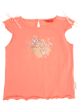 Elle T-shirt / Top Saumon Manc
