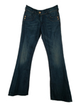 Stone Aged Jean Bleu Fonce Jea
