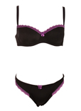 Valege Lingerie Noir Soutien-g