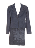 Kenzo Ensemble Jean Jupe/veste
