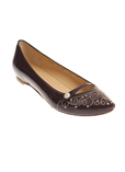 Armani Chaussure Prune Balleri