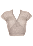 Matin Blanc Gilet Gris Cache-c