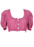 Bray Gilet Rose Bolero Femme