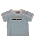 River Woods T-shirt / Top Bleu