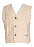 Tapioca Gilet Ecru Gilet Garco