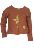 Tapioca Gilet Cacao Cardigan F