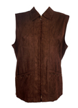 Erfo Gilet Chocolat Gilet Femm
