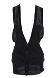 Replay Gilet Noir Cardigan Fem