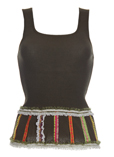 Azuleros T-shirt / Top Kaki De
