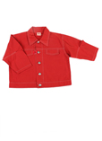 3 Pommes Chemise Rouge Manche 
