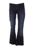 Lee Jean Bleu Fonce Jean Bootc