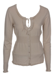Marella Gilet Beige Gilet Femm