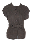 Mariona Gen Gilet Marron Cardi