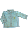 Absorba Chemise Bleu Manche Lo