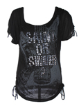 Nolita T-shirt / Top Noir Manc