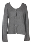 Charlie Joe Gilet Gris Cardiga