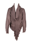 Veto Pull Gris Col Roule Femme