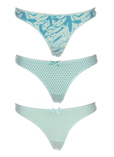 Pieces Lingerie Vert Strings/t