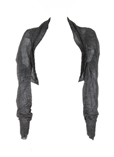 Liu Jo Gilet Argente Bolero Fe