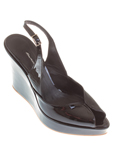 Santoni Chaussure Noir Sandale