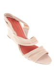 Santoni Chaussure Beige Sandal