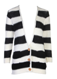 Motel Rocks Gilet Noir Cardiga