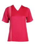 Griffon Pull Framboise Col V F