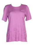 Griffon Pull Violet Col Rond F