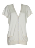 Ralph Lauren Gilet Ecru Cardig