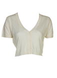 Mariona Gen Gilet Ecru Cardiga