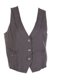 Cecil Gilet Gris Gilet Femme