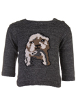 Marcel Et Leon Pull Gris Chine