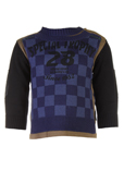 Jean Bourget Pull Prune Col Ro