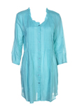 Lino Factory Tunique Turquoise