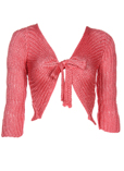 Finette Gilet Rose Cardigan Fe