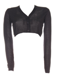 Maxmara Gilet Noir Bolero Femm