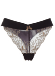 Fauve Lingerie Aubergine Strin