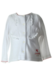 Absorba Gilet Blanc Cardigan F