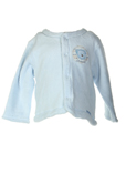 Alphabet Gilet Bleu Ciel Cardi