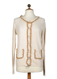 Redsoul Gilet Beige Cardigan F
