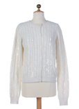 Guess Gilet Ivoire Cardigan Fe