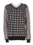 Teddy Smith Pull Marron Col V 