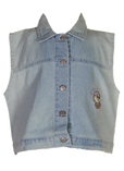 3 Pommes Veste Bleu Ciel Veste