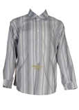 3 Pommes Chemise Gris Manche L