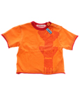 Clayeux T-shirt / Top Orange M
