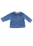 Clayeux Veste Bleu Veste Fille