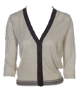 Maxmara Gilet Cafe Au Lait Car