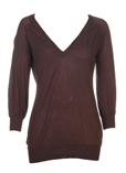 Sportmax Code Pull Marron Col 