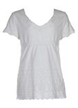 Dkny T-shirt / Top Blanc Manch